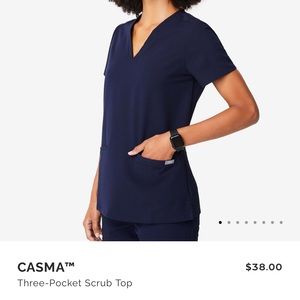 Figs casma scrub top